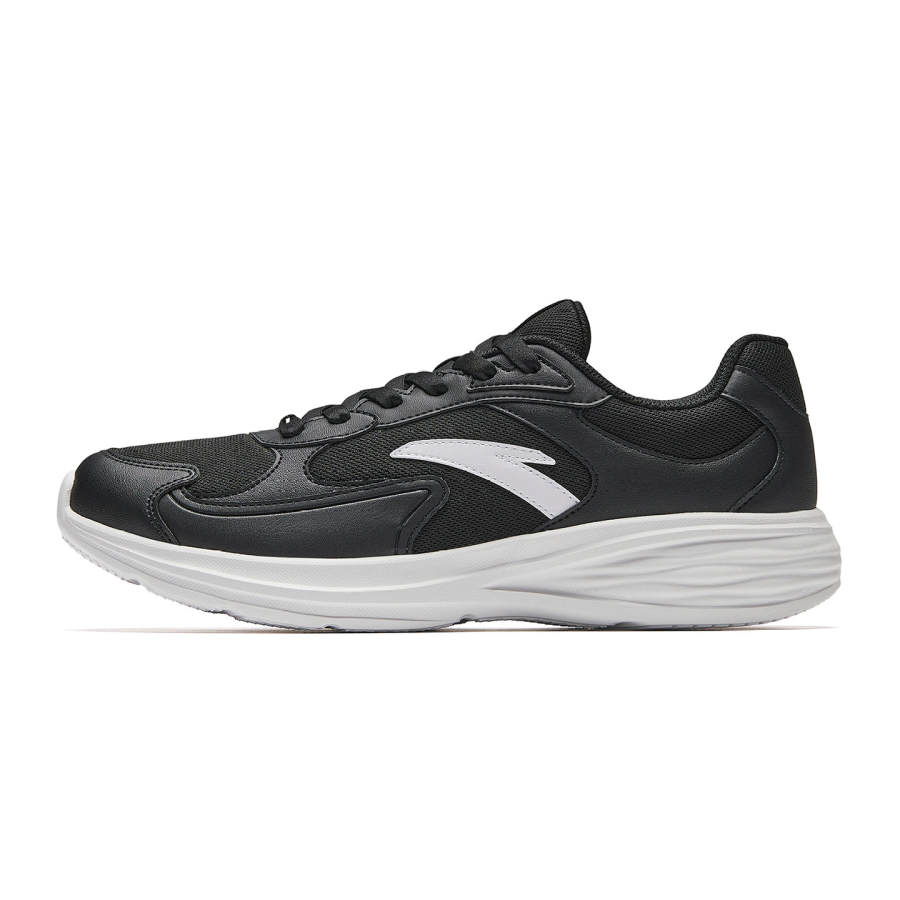 ANTA ANTA Running Shoes Men's Low Top Basic Black/Pure White