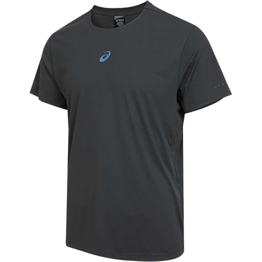 ASICS D.FRESH Running T Shirts Men's Black Crew Neck Moderate Other