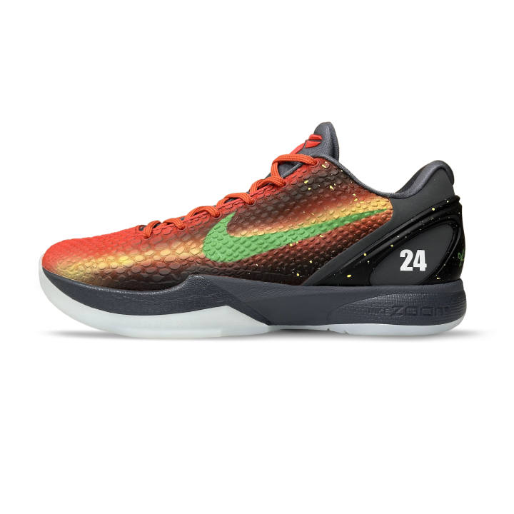 Nike Nike Zoom Kobe 6 Basketball Shoes Men's Low Top Black/Green