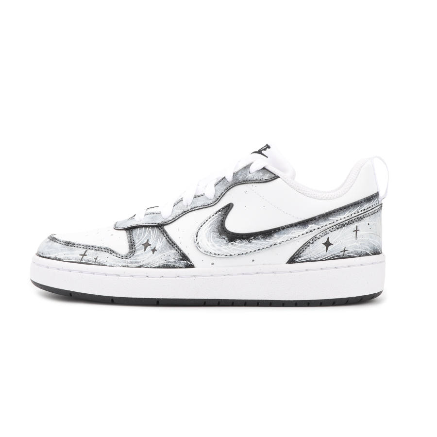 Nike Nike Court Borough Skateboard Shoes Unisex Low Top Black/White