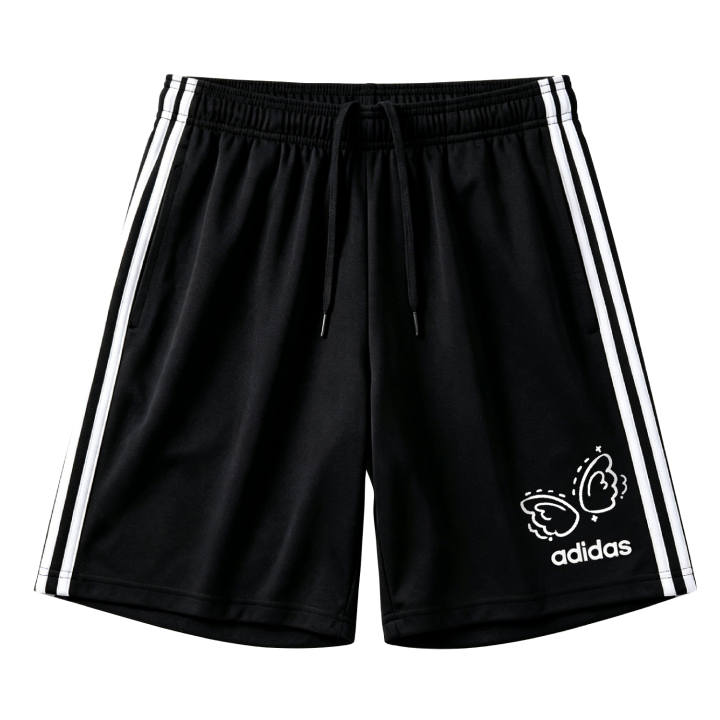 Adidas Adidas ESSENTIALS 3 Stripes Casual Shorts Unisex Black Moderate Other