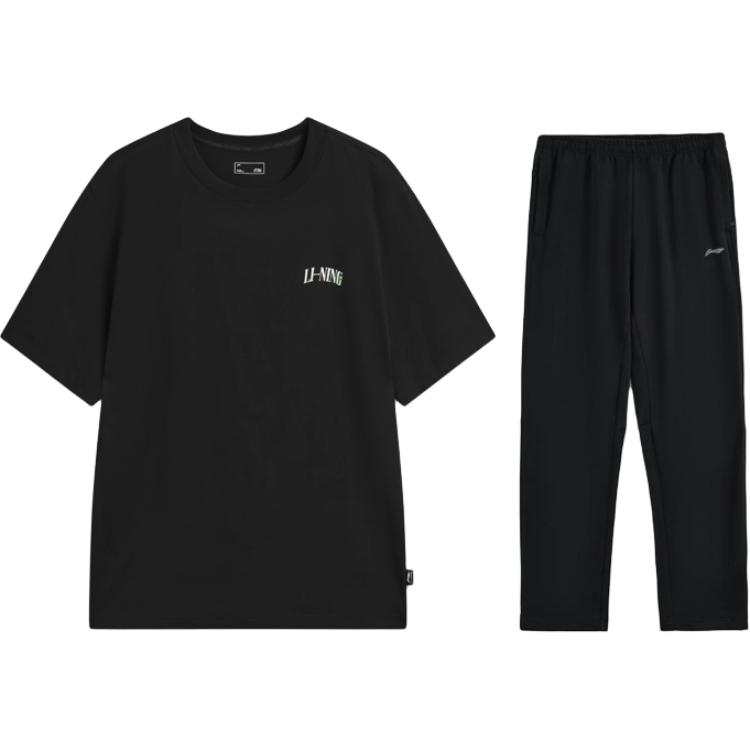 Li-Ning Li Ning Casual Sportswear Men's Crew Neck Moderate