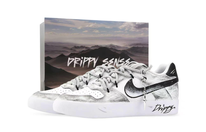 Nike Nike SB Delta Skateboard Shoes Unisex Low Top White/Gray/Black