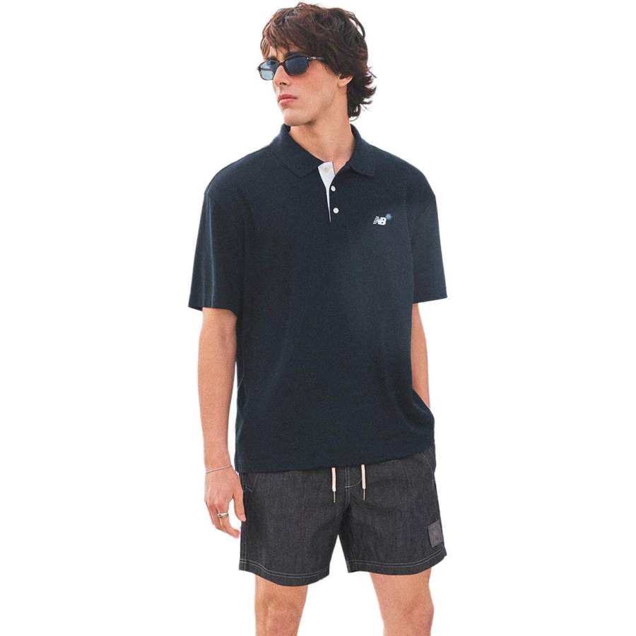 New Balance New Balance Polo Shirts Unisex Polo Collar Moderate Straight Fit