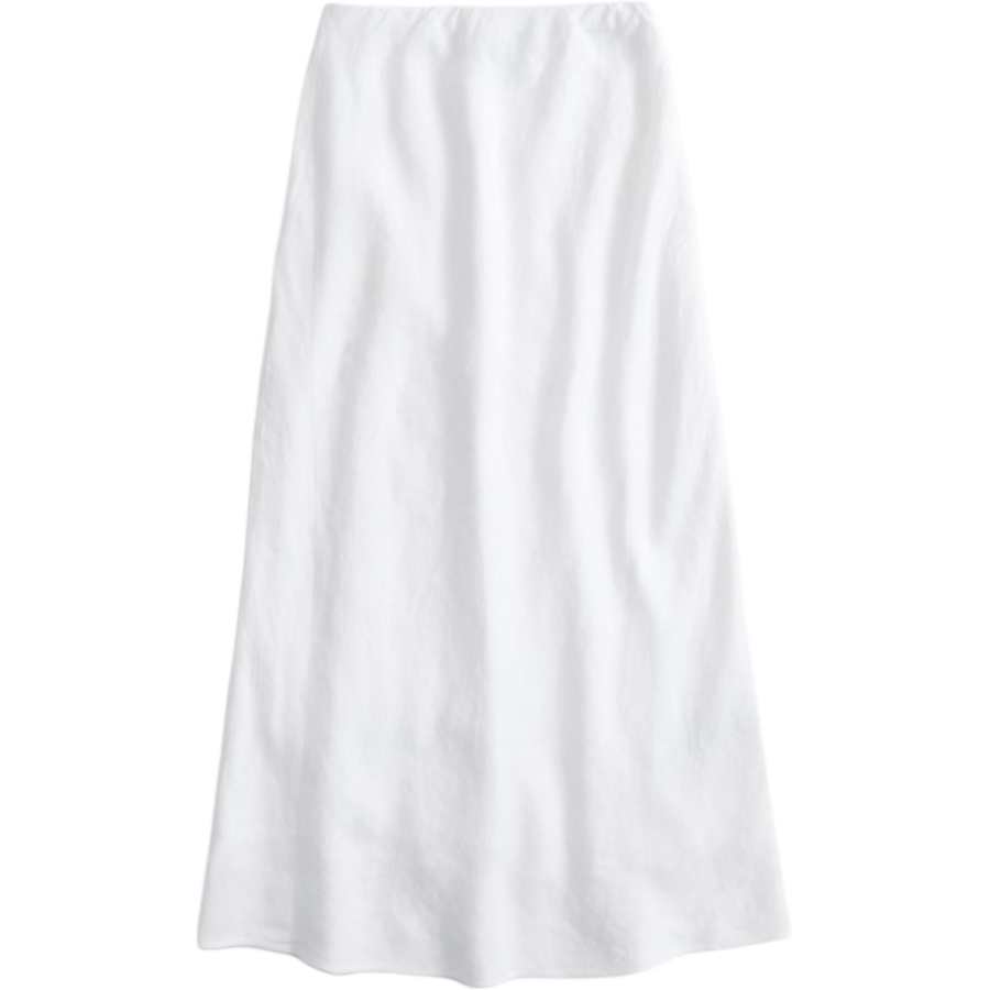 Abercrombie&Fitch Casual Long Skirts Women's White Moderate