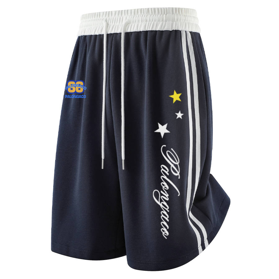 PAL ONGACO Casual Shorts Unisex Moderate Straight Fit Pants