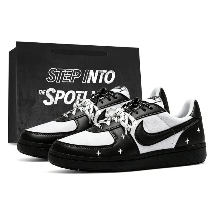 Nike Nike Field General Skateboard Shoes Unisex Low Top Black/White