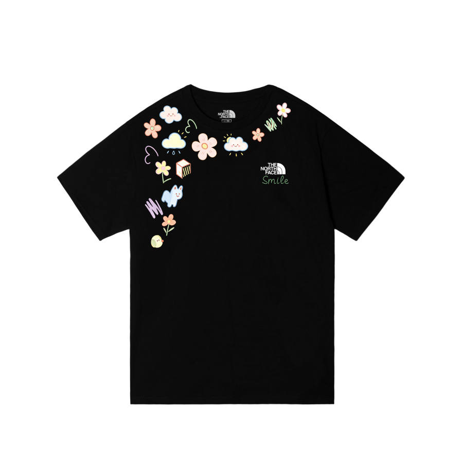 THE NORTH FACE T Shirts Unisex Black Crew Neck