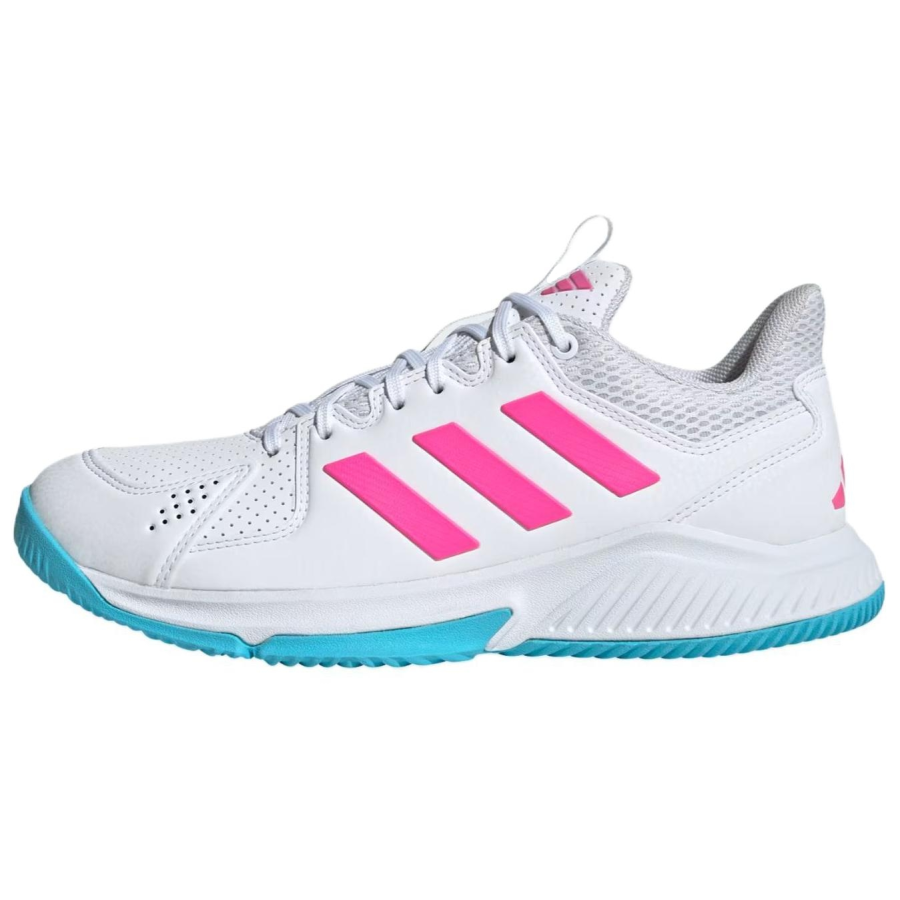 Adidas Adidas Court Flight Volleyball Shoes Women's White Blue Pink