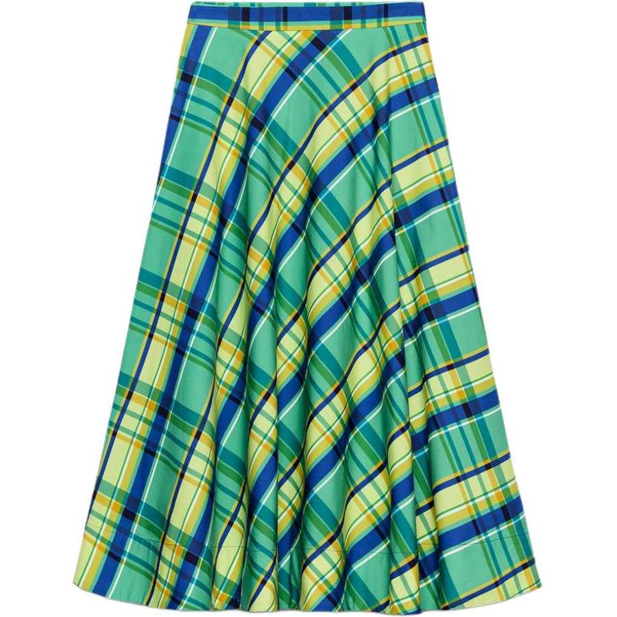 ZARA ZW Casual Long Skirts Women's Multicolor Moderate A Line Skirt