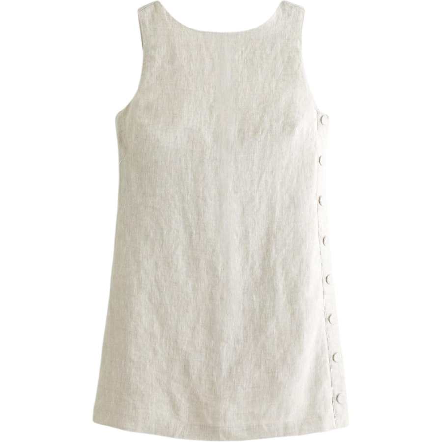 Abercrombie&Fitch Sleeveless Dresses Women's Light Beige Moderate