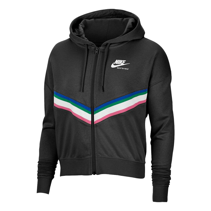 Nike Nike Sweatshirts Women's Black Hooded Non Detachable Moderate