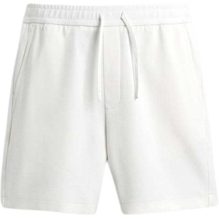 ZARA Casual Shorts Men's Frosted White Moderate Straight Fit Pants