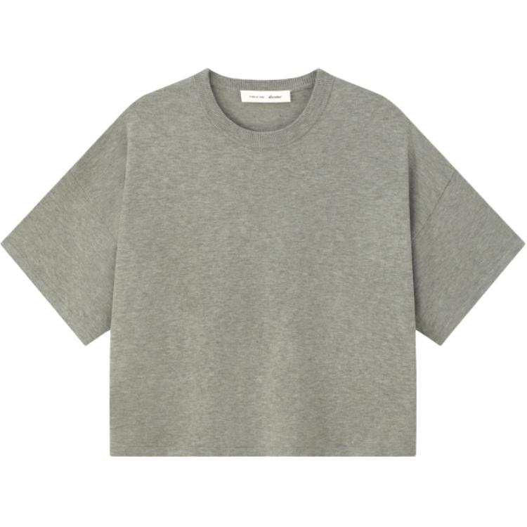 Fear Of God Essentials T Shirts Women's Light Lime Crew Neck