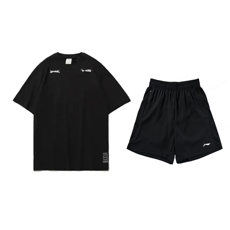Li-Ning Li Ning Casual Sportswear Men's Crew Neck Moderate