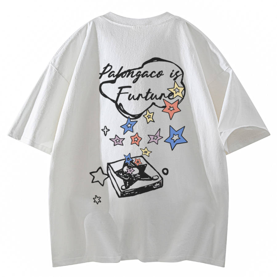 PAL ONGACO T Shirts Unisex Crew Neck Moderate Straight Fit