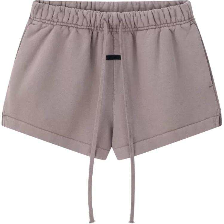 Fear Of God Essentials Casual Shorts Women's Light Purple Moderate Straight Fit Pants