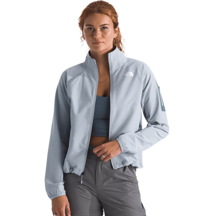 THE NORTH FACE Running Jackets Women's Gray Stand Collar Moderate Other