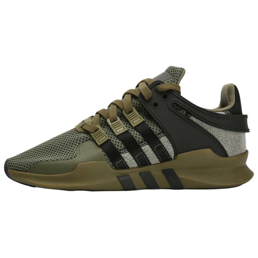 Adidas Originals Equipment Casual Shoes Unisex Low Top Dark Green Black