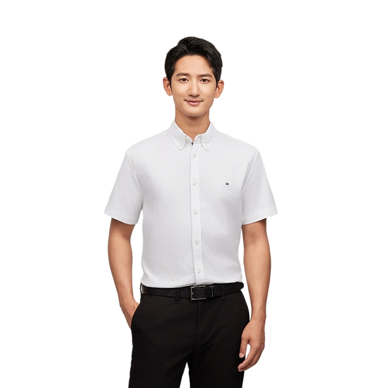 Tommy Hilfiger Shirt Men's Cloud Bath White