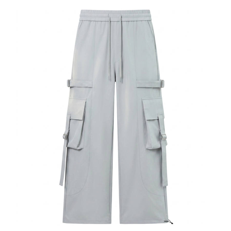 MostwantedLab Cargo Pants Unisex Moderate Straight Fit Pants
