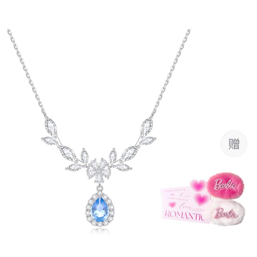 Barbie Swarovski Crystal Necklaces Women's