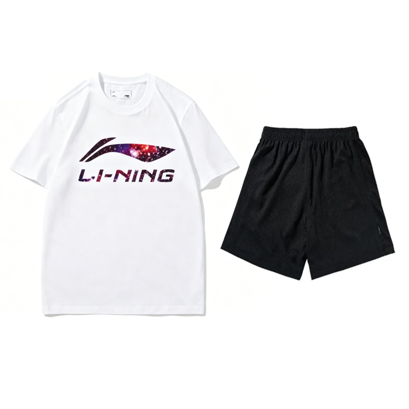 Li-Ning Li Ning Casual Sportswear Men's Crew Neck Moderate
