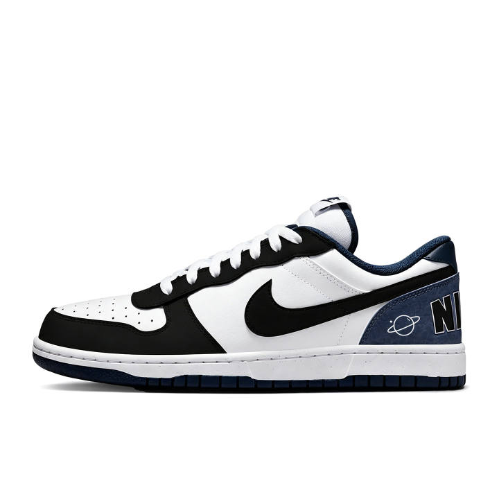 Nike Nike Big Skateboard Shoes Unisex Low Top Blue White Black