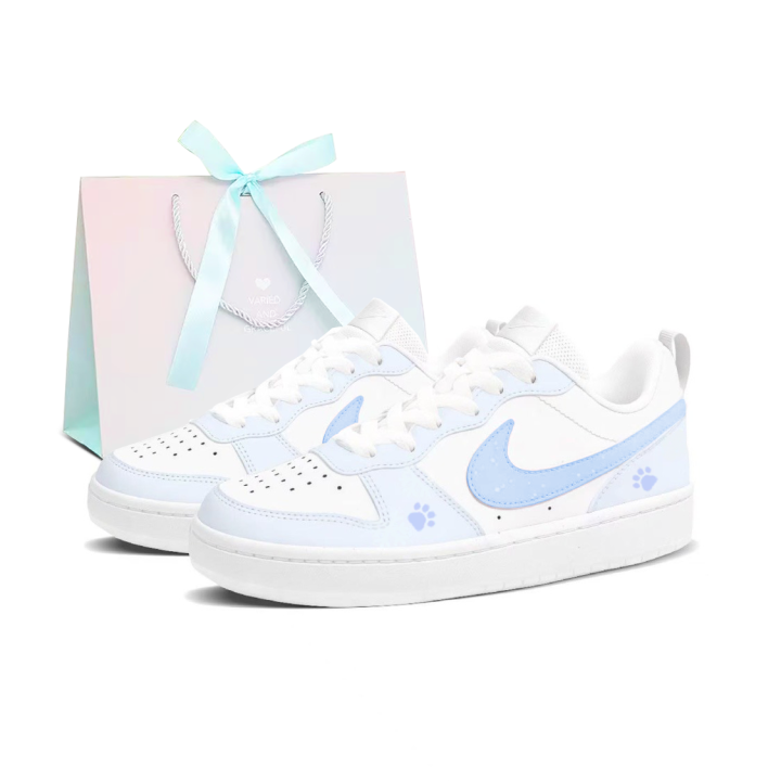 Nike Nike Court Borough Skateboard Shoes Women's Low Top White