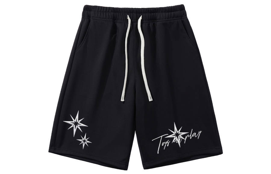 Disney Casual Shorts Unisex Thin Straight Fit Pants