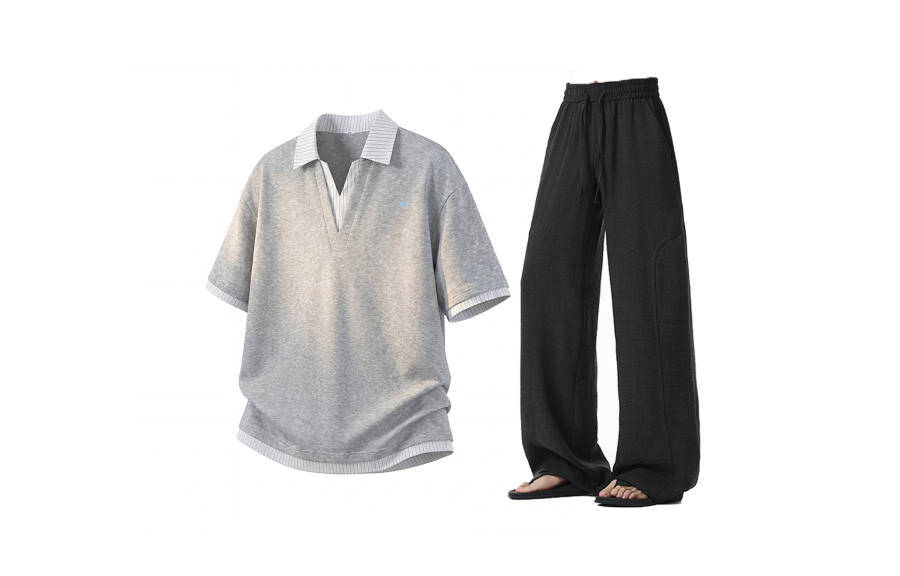 WARRIOR WARRIOR Casual Sportswear Unisex Lapel Thin