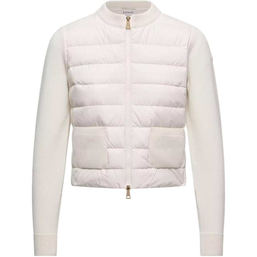 Moncler Moncler Down Coats Women's White Moderate