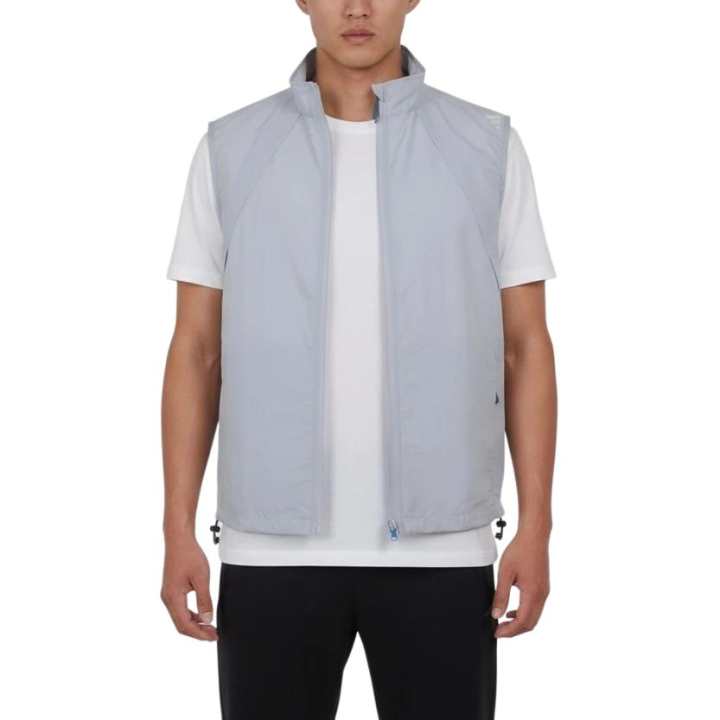 Adidas Adidas FOS Vests Men's Light Gray Stand Collar Other