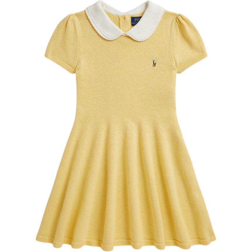 Polo Ralph Lauren Kids Dresses Crew Neck Moderate Midi Dress