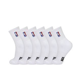 NBA Mid Calf Socks Men's 6 Pack