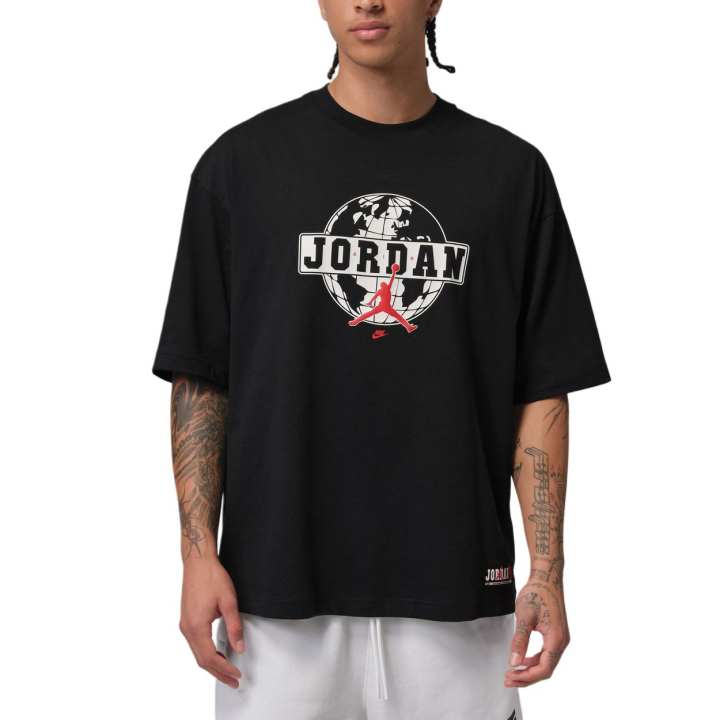 Jordan Jordan T Shirts Men's Black Crew Neck