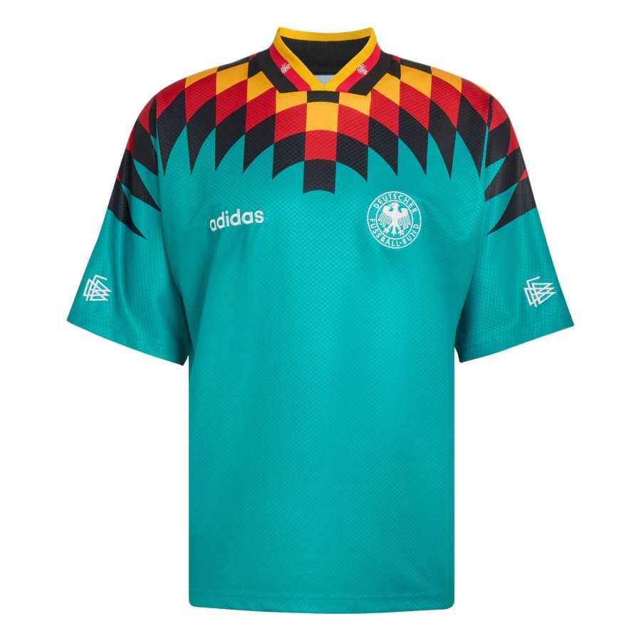Adidas Originals Soccer Jerseys Unisex Energy Green V Neck Moderate