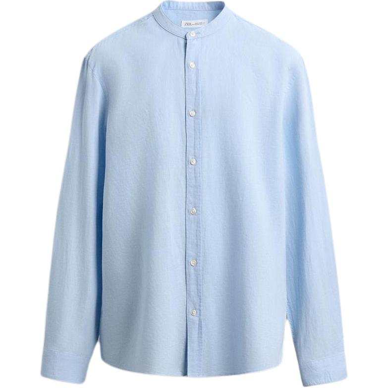 ZARA ZARA Shirts Men's Sky Blue Moderate
