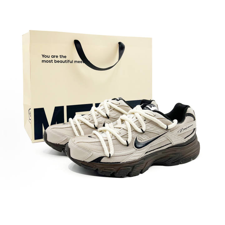 Nike Nike Initiator Running Shoes Unisex Low Top Beige Brown