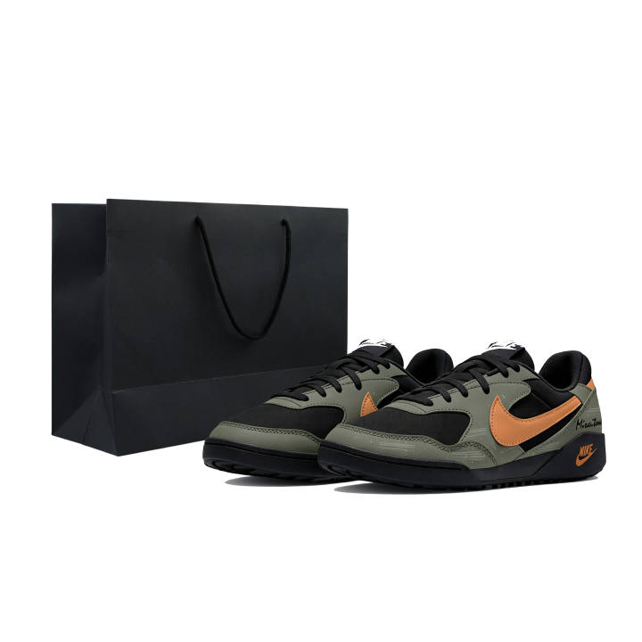 Nike Nike Terra Manta Skateboard Shoes Unisex Low Top Black/Green/Orange