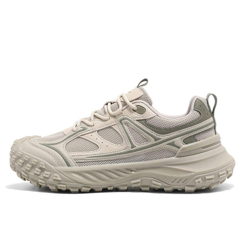 WARRIOR Casual Shoes Men's Low Top Beige Gray Green, Black Gray