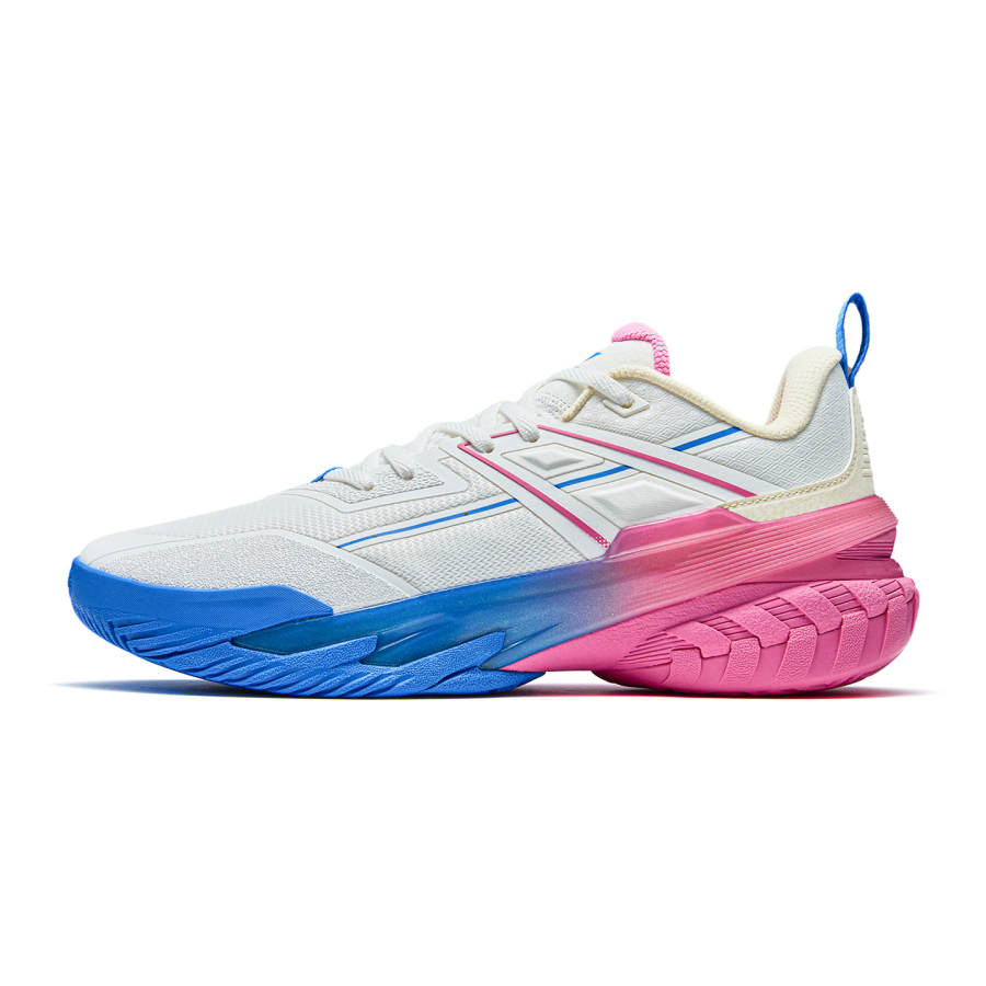 ANTA Airspace 6 Basketball Shoes Men's Low Top Papyrus White/Light Beige White