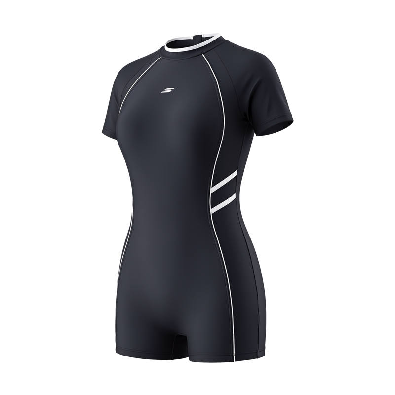 Skechers One Piece Swimsuits Women's Midnight Black