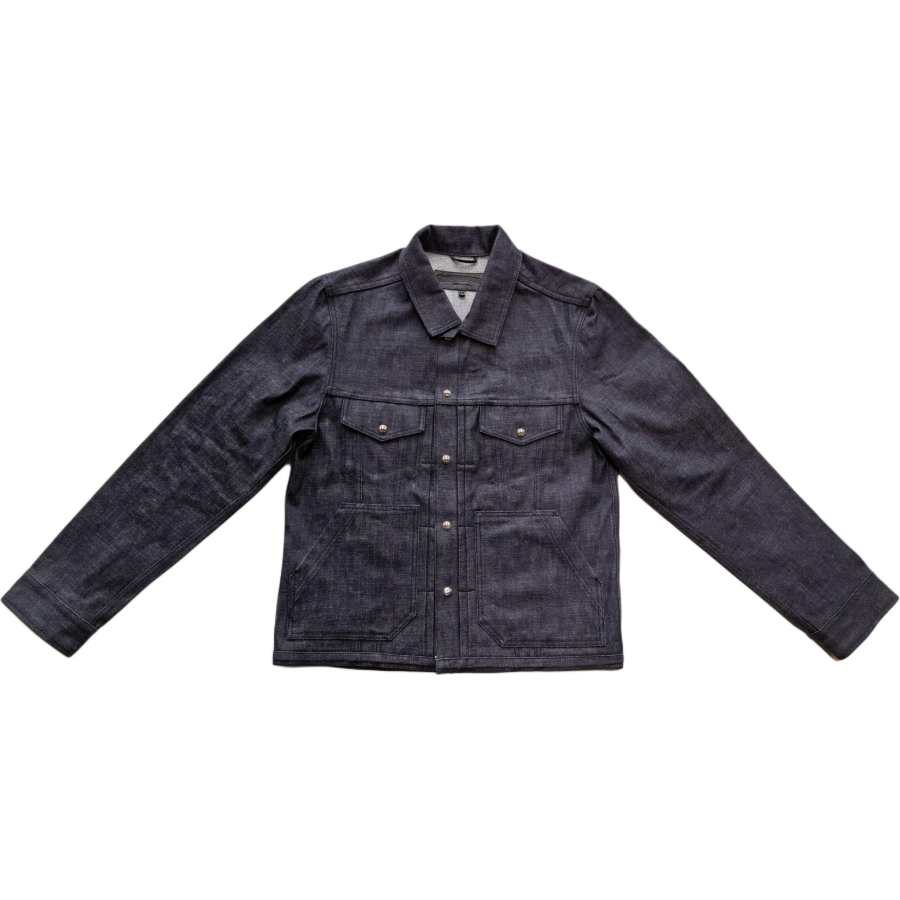 Chrome Hearts Denim Jackets Unisex Dark Blue Lapel Moderate Other