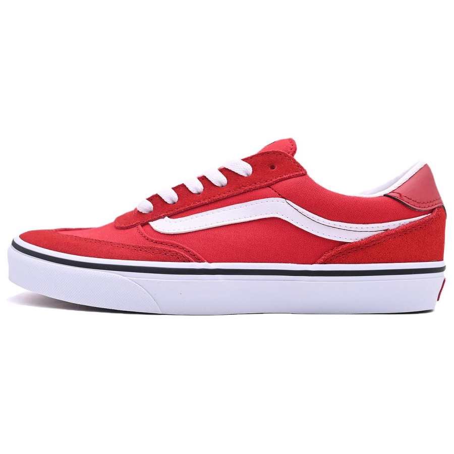 Vans Vans Brooklyn LS Skateboard Shoes Men's Low Top Red