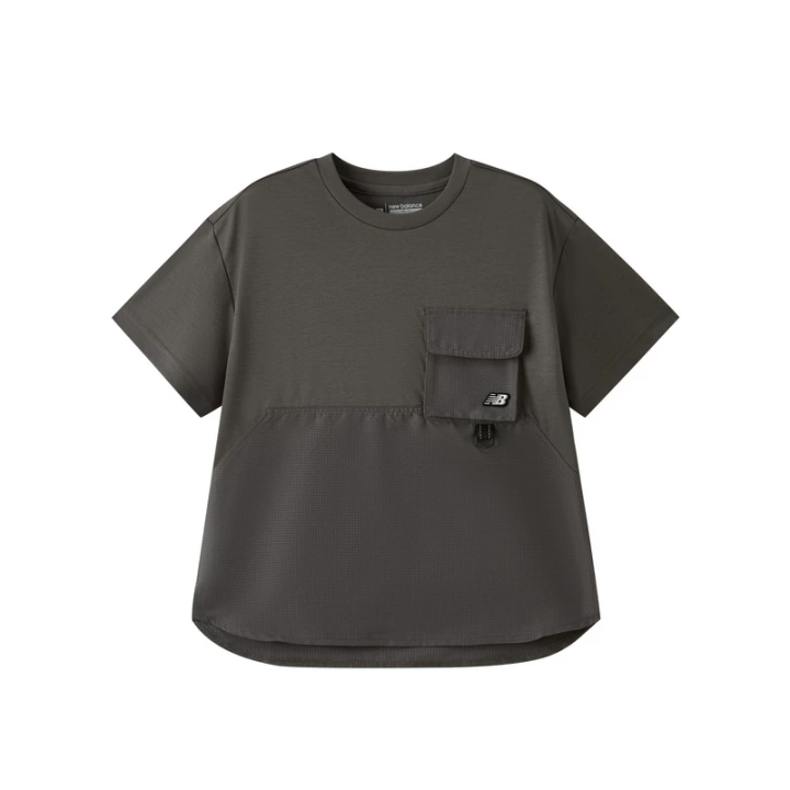 New Balance New Balance Kids T Shirts Crew Neck Thin Non Stretch