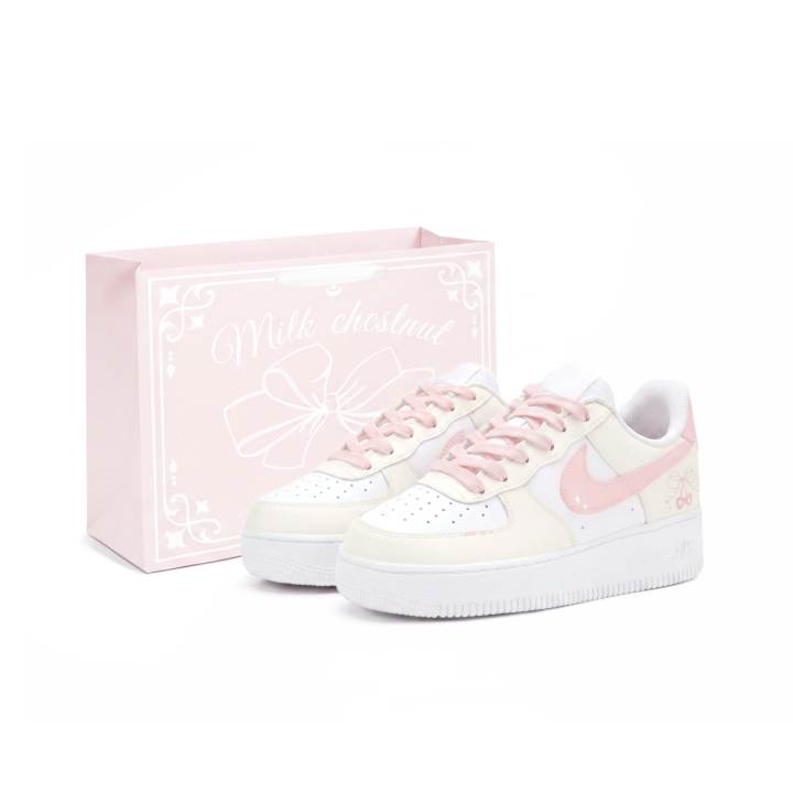 Nike Nike Air Force 1 Skateboard Shoes Women's Low Top White