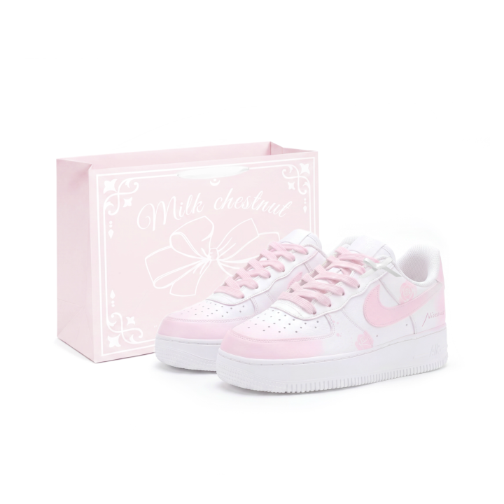 Nike Nike Air Force 1 Skateboard Shoes Women's Low Top White