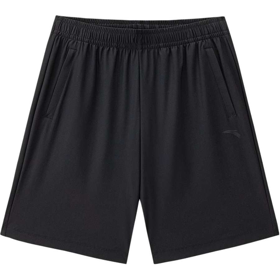 ANTA Variety Training Collection Casual Shorts Men's Black Moderate Straight Fit Pants