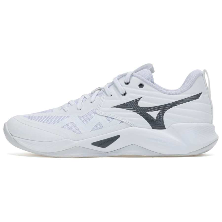 Mizuno WAVE MOMENTUM PRO Volleyball Shoes Unisex Low Top White/Black
